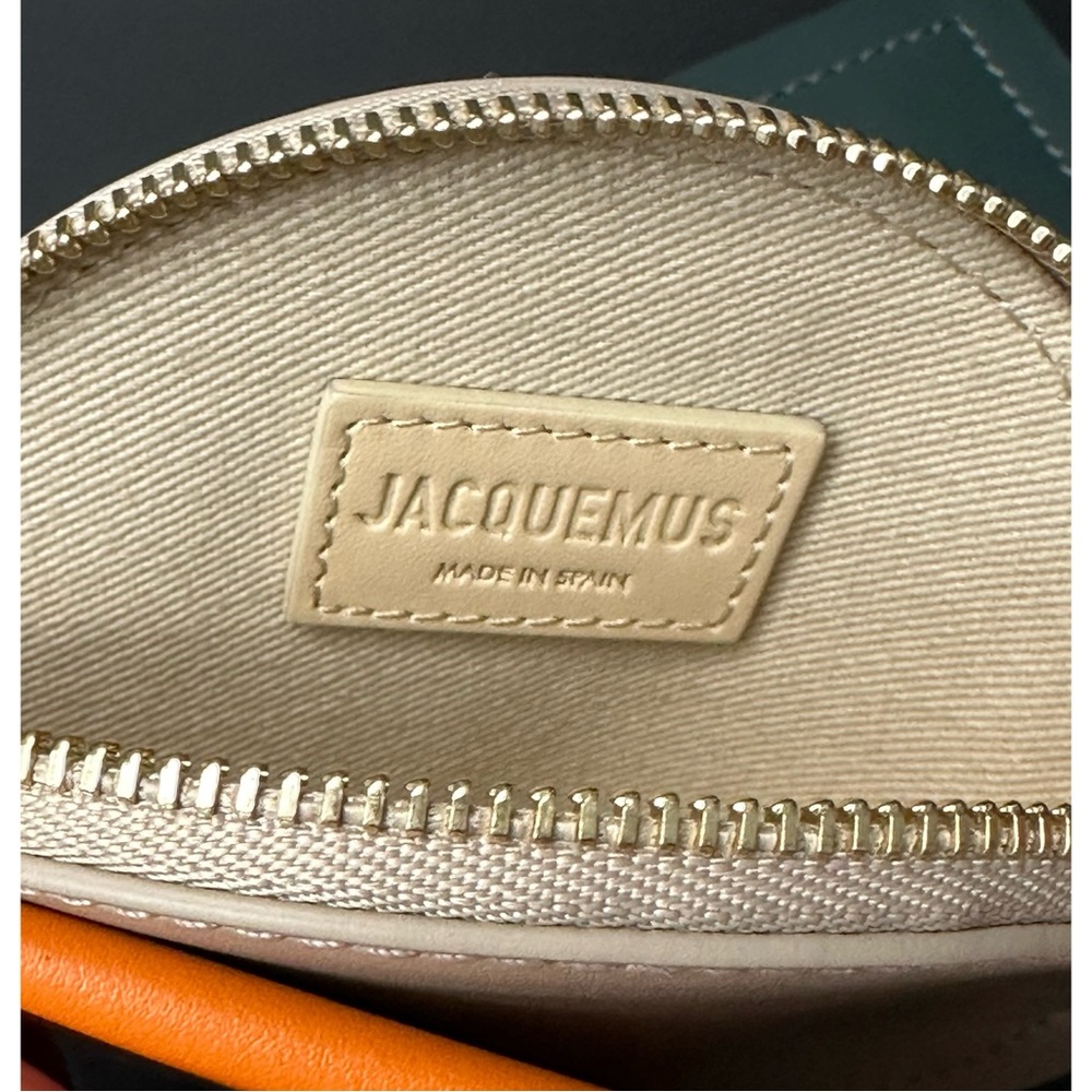 Jacquemus Le Porte Rond Trio Colorblock Card Holder/Wristlet/Wallet-NWT - Picture 7 of 8